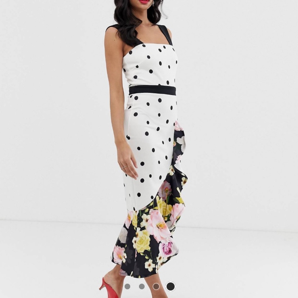 Midi dress by true violet ASOS